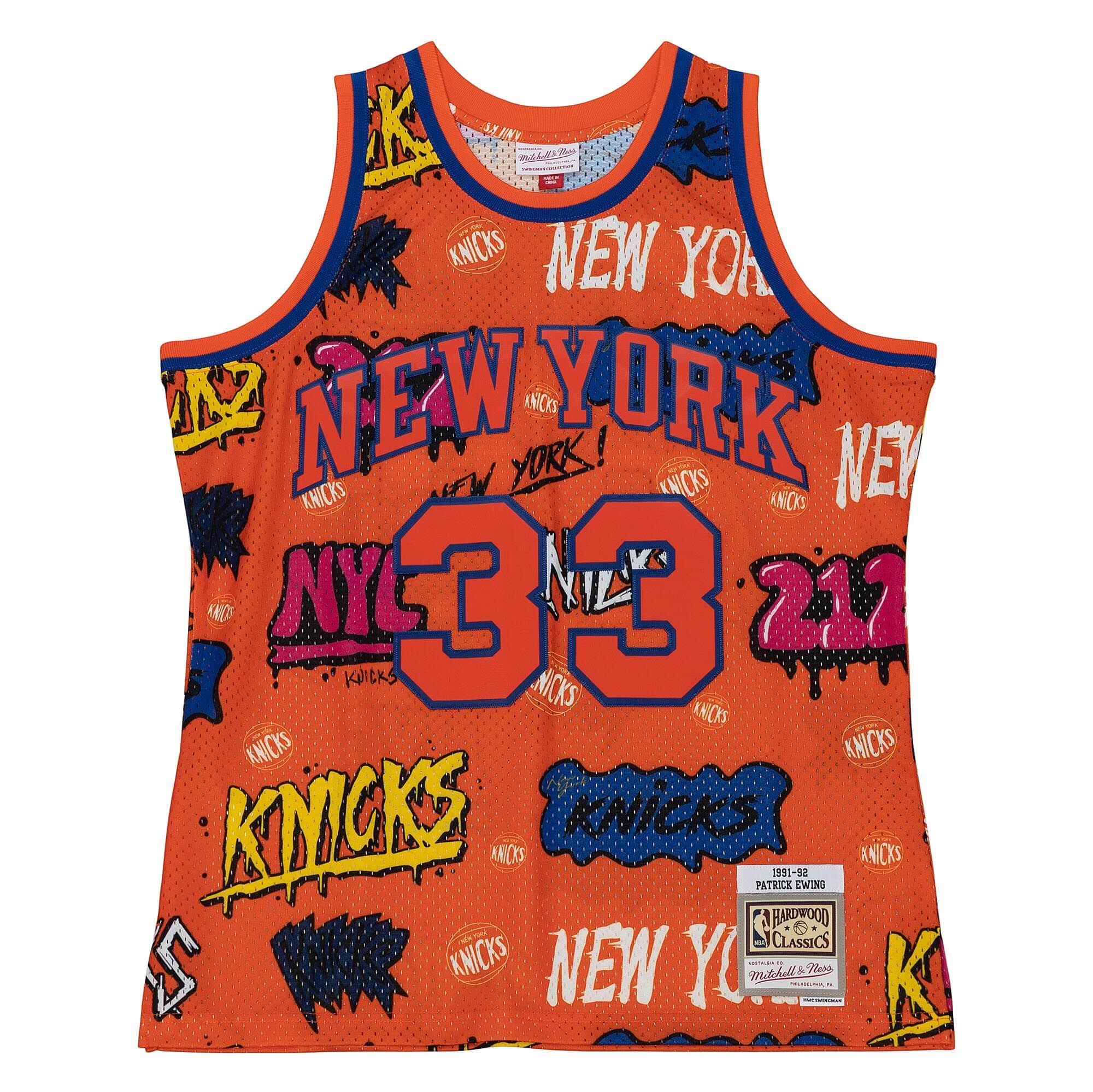 Mitchell & Ness Toddler Knicks Patrick Ewing Swingman Jersey