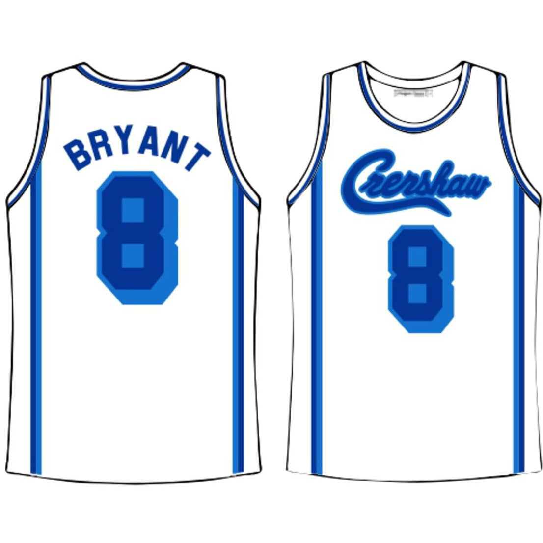 Legend Kobe Bryant Ice Cold Basketball Jersey XL / Ice Blue