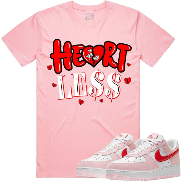 HEARTLESS TEE-PINK&RED