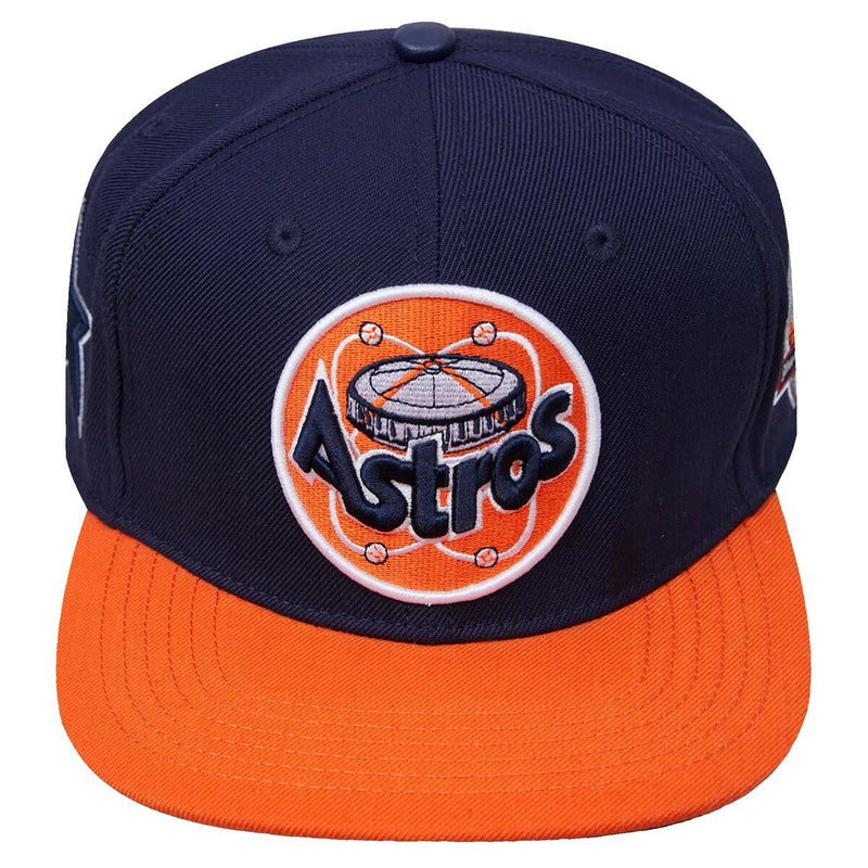 Houston Astros Retro Classic Primary Logo Wool Snapback Hat