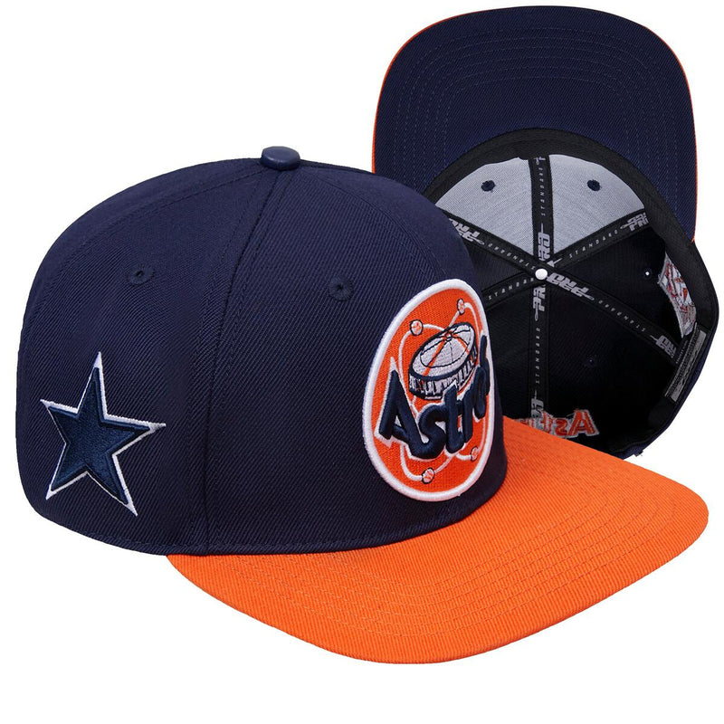 Houston Astros Retro Classic Primary Logo Wool Snapback Hat