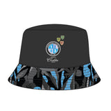 Corsica Cotton Twill Bucket Hat w/ Printed Brim