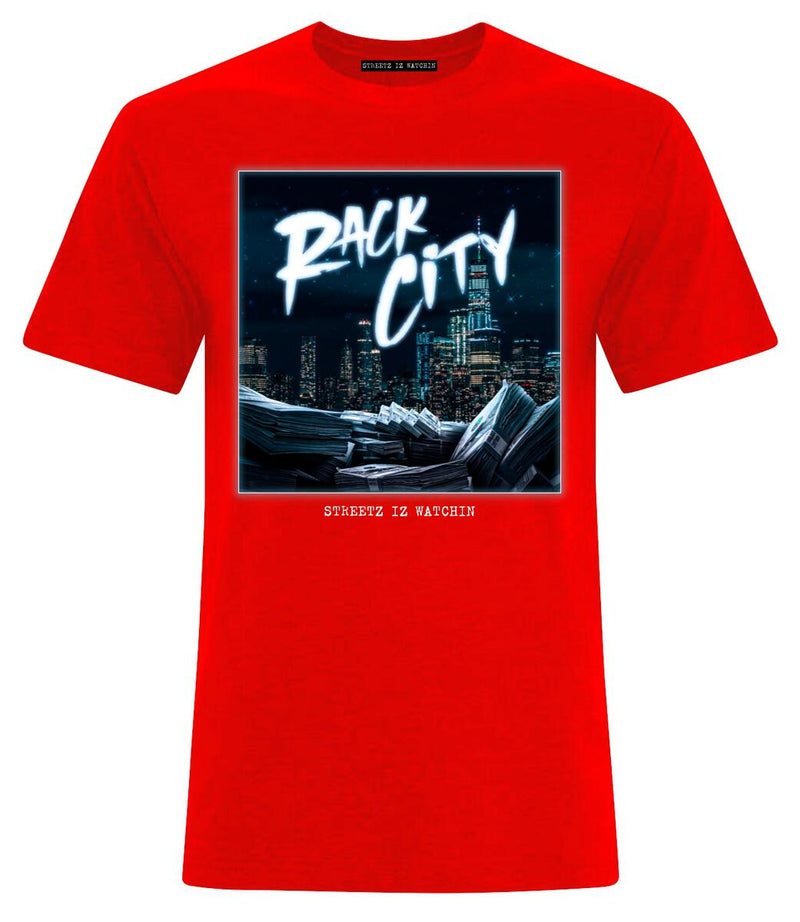 RACK CITY TEE- RED