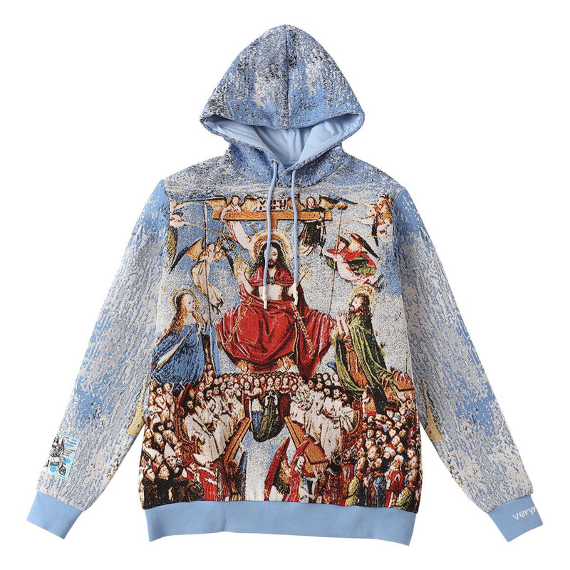 Heaven [diptych] Tapestry Hoodie