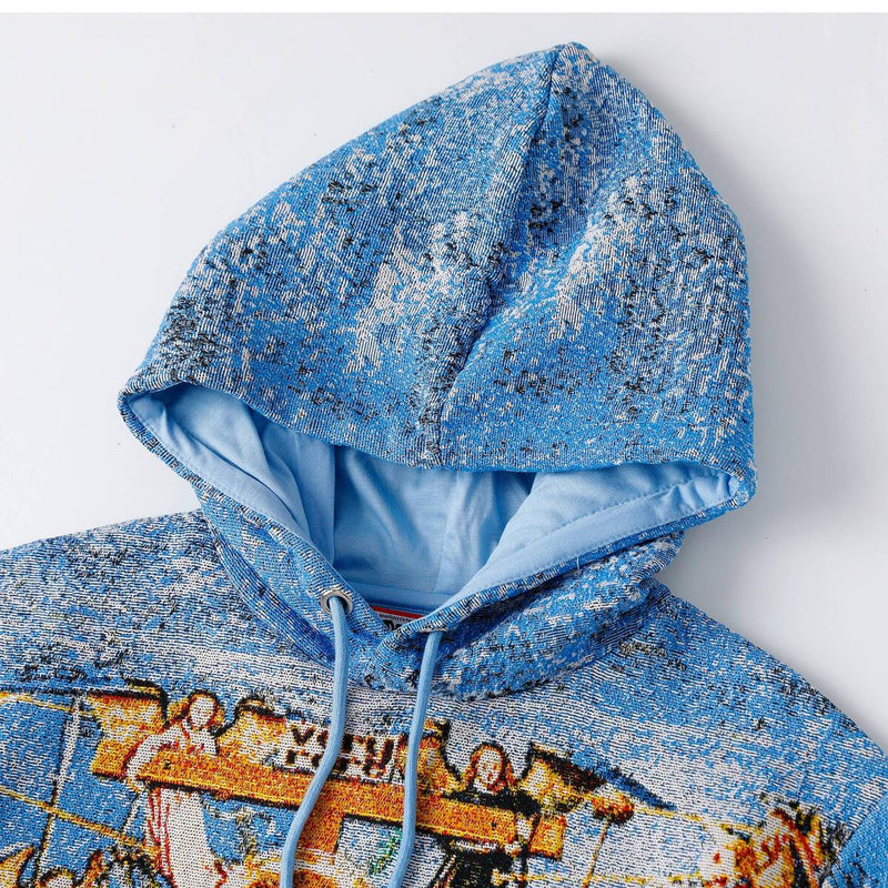 Heaven [diptych] Tapestry Hoodie