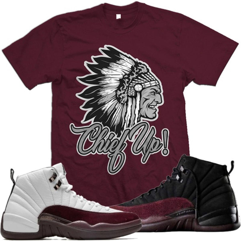 Chief Up - Maroon T-Shirts