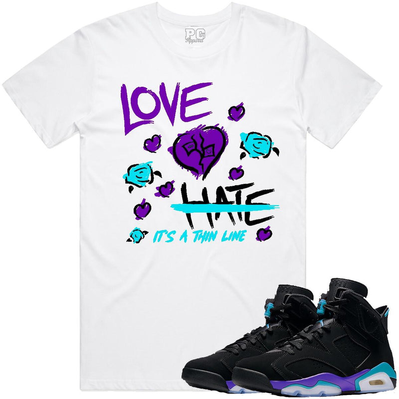 LOVE HATE TEE-GRAPES