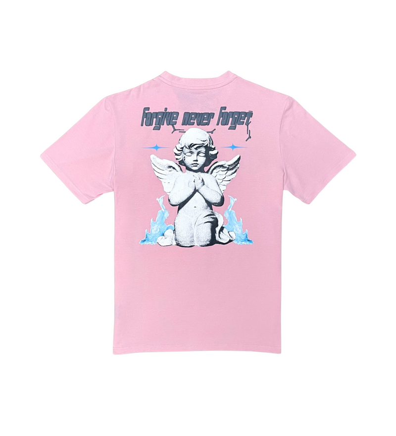 FORGIVE NEVER FORGET TEE (CV5436 PINK)