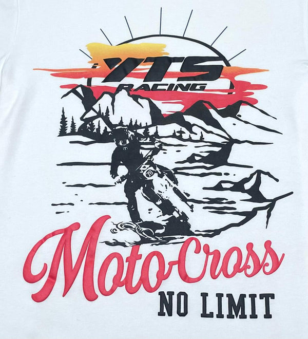 NO LIMIT TEE-WHITE