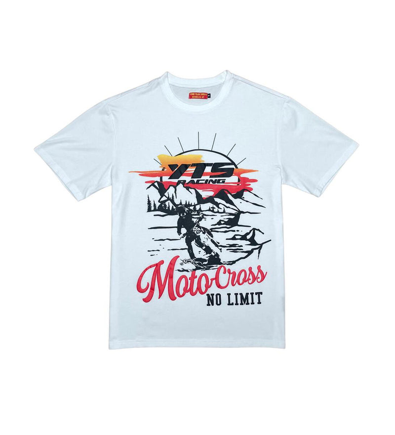 NO LIMIT TEE-WHITE