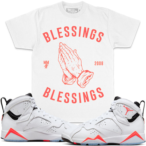 Blessings on Blessings - White T-Shirts