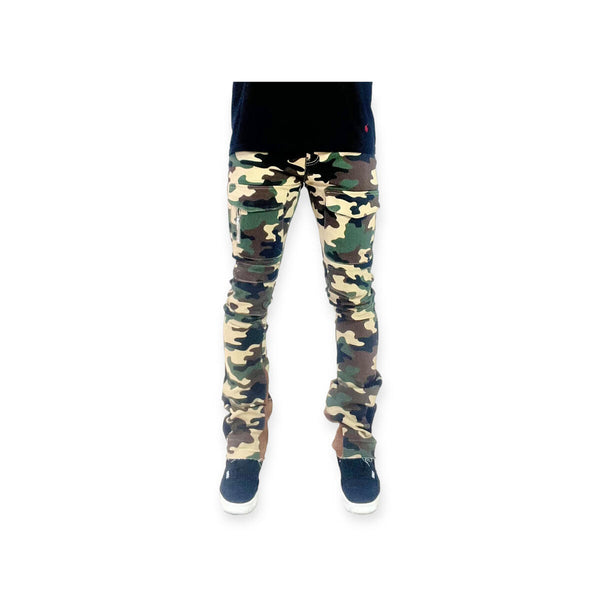 CARGO STACK TWILL PANTS-ARMY