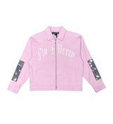 NO MERCY TWILL JACKET-PINK