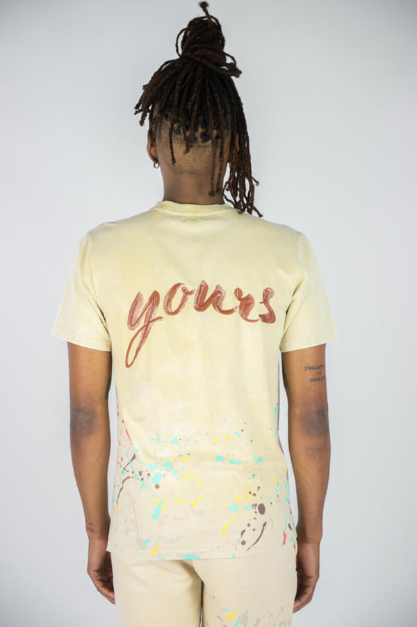 TRULY YOURS GRAPHIC TEE-KAKHI