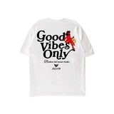 GOOD VIBES TEE -NATURAL