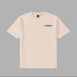 G West Bonsai Tee - CREAM/ORANGE/GREEN/BLACK LOGO