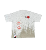 GUNZINII EAGLE TEE-NATURAL