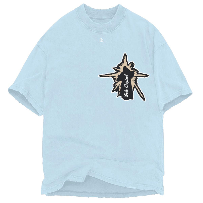 "SOUL PROTECTION" TEE (BABY BLUE)