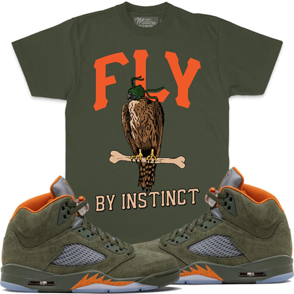 Fly By Instinct - Olive T-Shirts