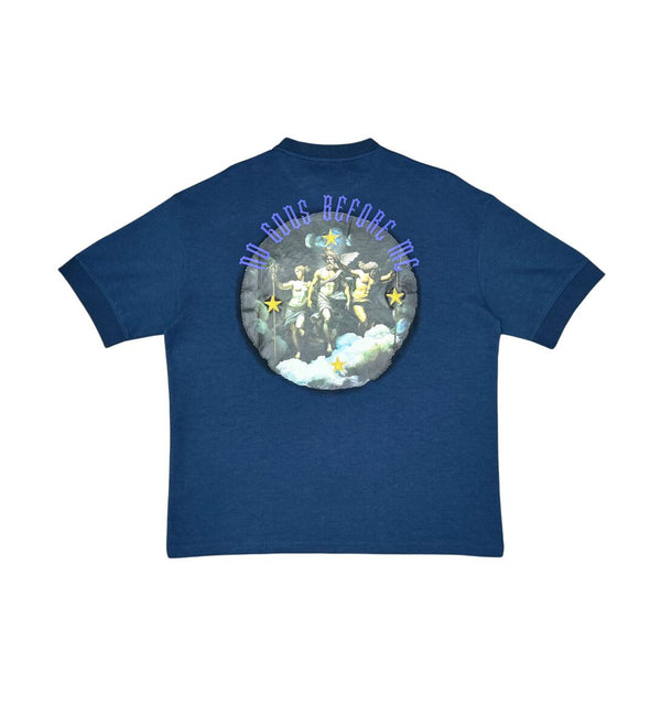 NO GODS BEFORE ME OVERSEIZE TEE (CV5709 NAVY)