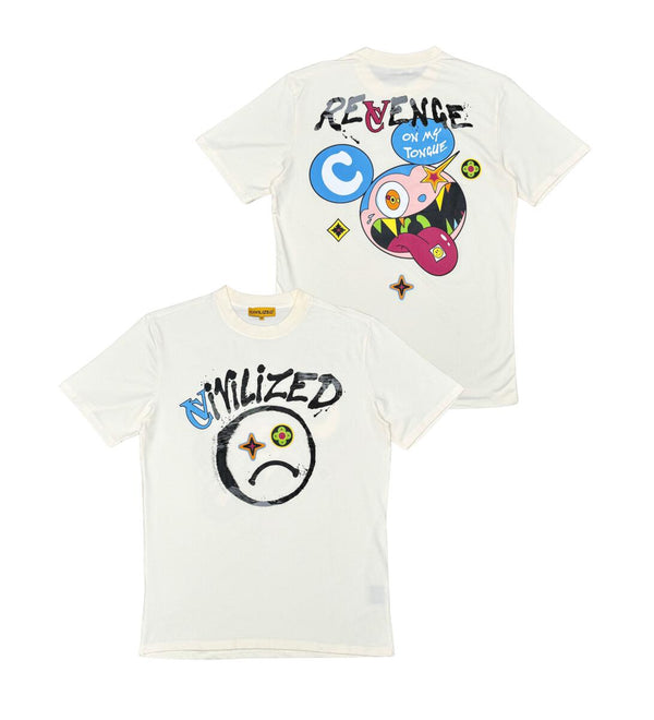 CIVILIZED REVENGE TEE (CV5730 NATURAL)