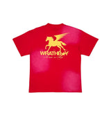 WRATHBOY NO RISK, NO STORY TEE-RED