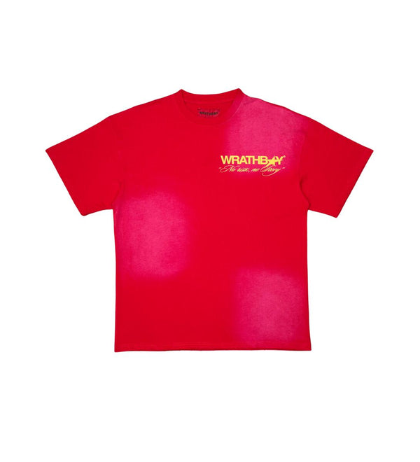 WRATHBOY NO RISK, NO STORY TEE-RED