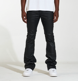 Arch Stacked Flare Denim SOFT WAX (Black)