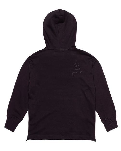 GLACIER HOODIE-BLACK