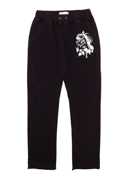 VINCENT FLAIR SWEATPANTS-BLACK