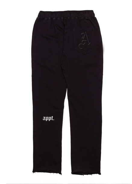 VINCENT FLAIR SWEATPANTS-BLACK