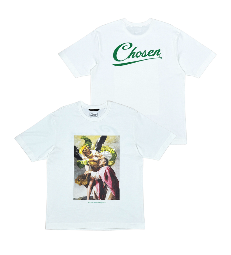 ANGEL OF THE LORD TEE-WHITE