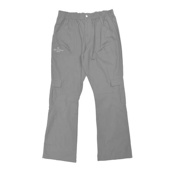 VINN FLARE TROUSERS-STONE GRAY