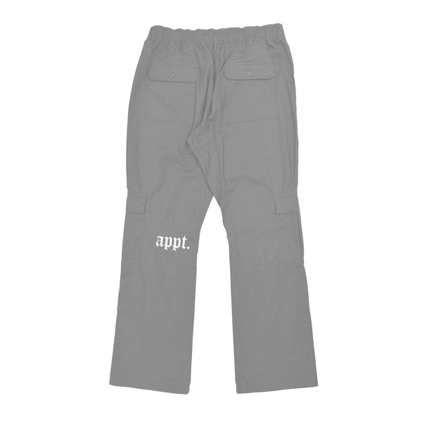 VINN FLARE TROUSERS-STONE GRAY