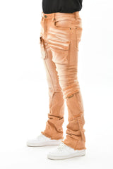 CARGO DENIM / STACKED TWILL PANTS (VC-427 / MUSTARD SEED)