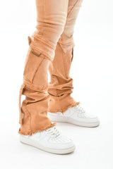 CARGO DENIM / STACKED TWILL PANTS (VC-427 / MUSTARD SEED)