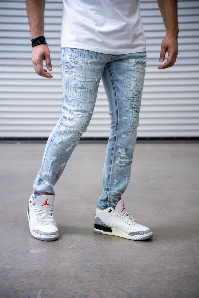 SANTIAGO PREMIUM STRETCH STRAIGHTFIT DENIM