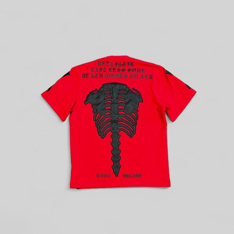 REELISTIK BONES TEE-RED