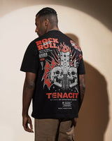ROCK HEAD TEE - BLACK