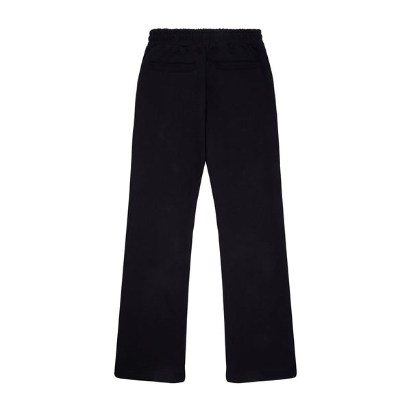 PLEASURE FLARES FLEECE PANTS-BLACK