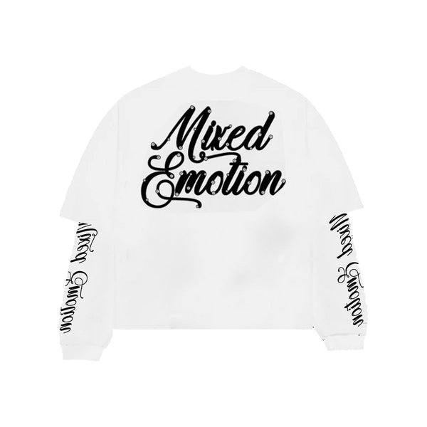 White 'Blur' Long Sleeve