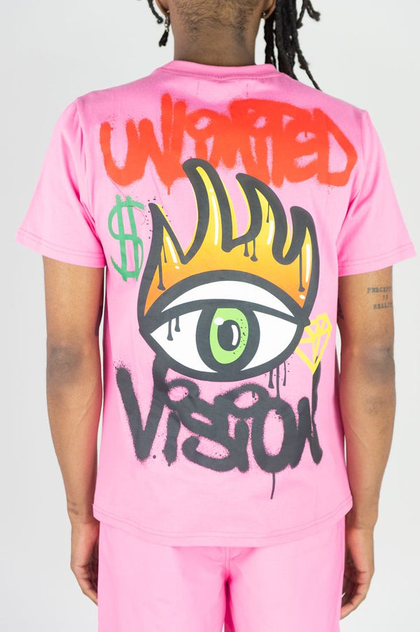 BOYS DREAM VISION TEE - PINK