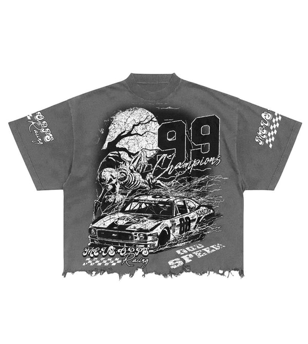 99 CHAMPION TEE-GREY