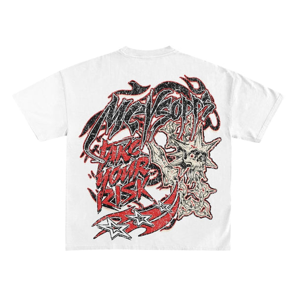 EMBRACE THE CHALLENGE TEE - WHITE