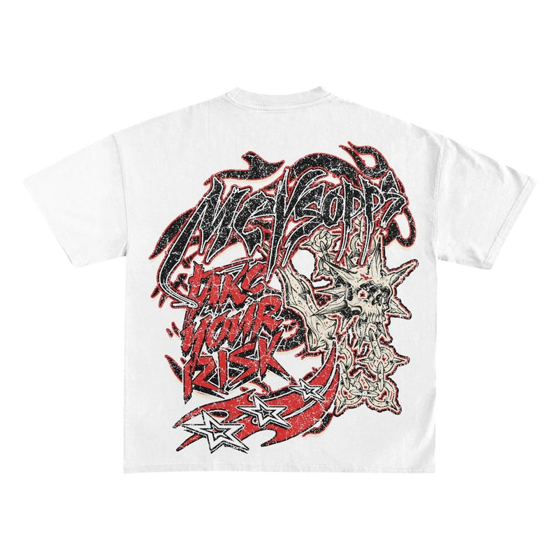 EMBRACE THE CHALLENGE TEE - WHITE