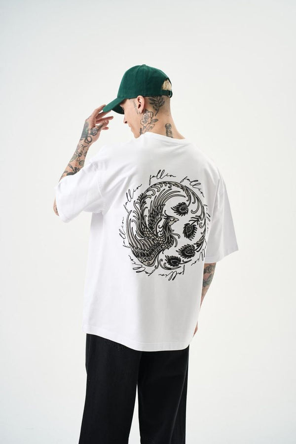 DRAGON BIRD T-SHIRT (SS25-155 WHITE)