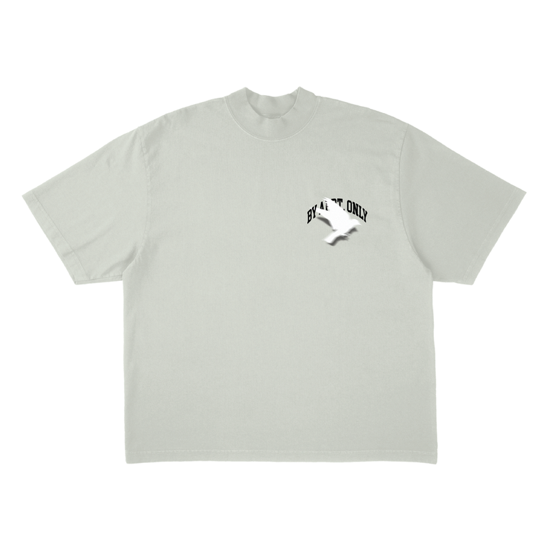 SPIRITUAL FREEDOM TEE - CEMENT