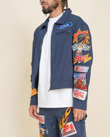 TURBO JACKET-NAVY