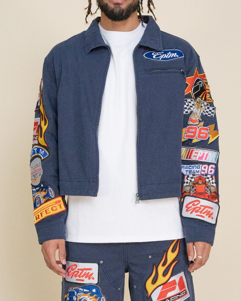 TURBO JACKET-NAVY