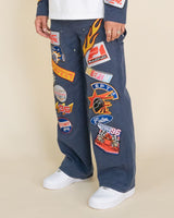 TURBO CARPENTER PANTS-NAVY